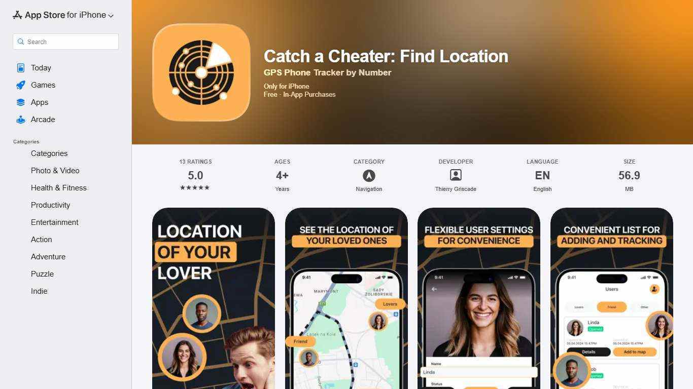 ‎Catch a Cheater: Find Location App - App Store